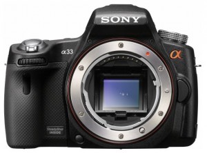 Sony A33 DSLR 3D Kamera